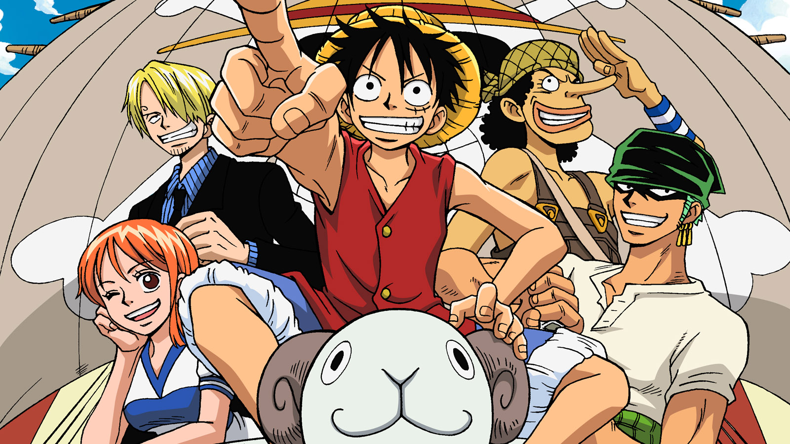 Tạo không khí của cuộc phiêu lưu trên biển với ảnh nền máy tính One Piece, hoàn hảo cho các fan hâm mộ của bộ anime này.