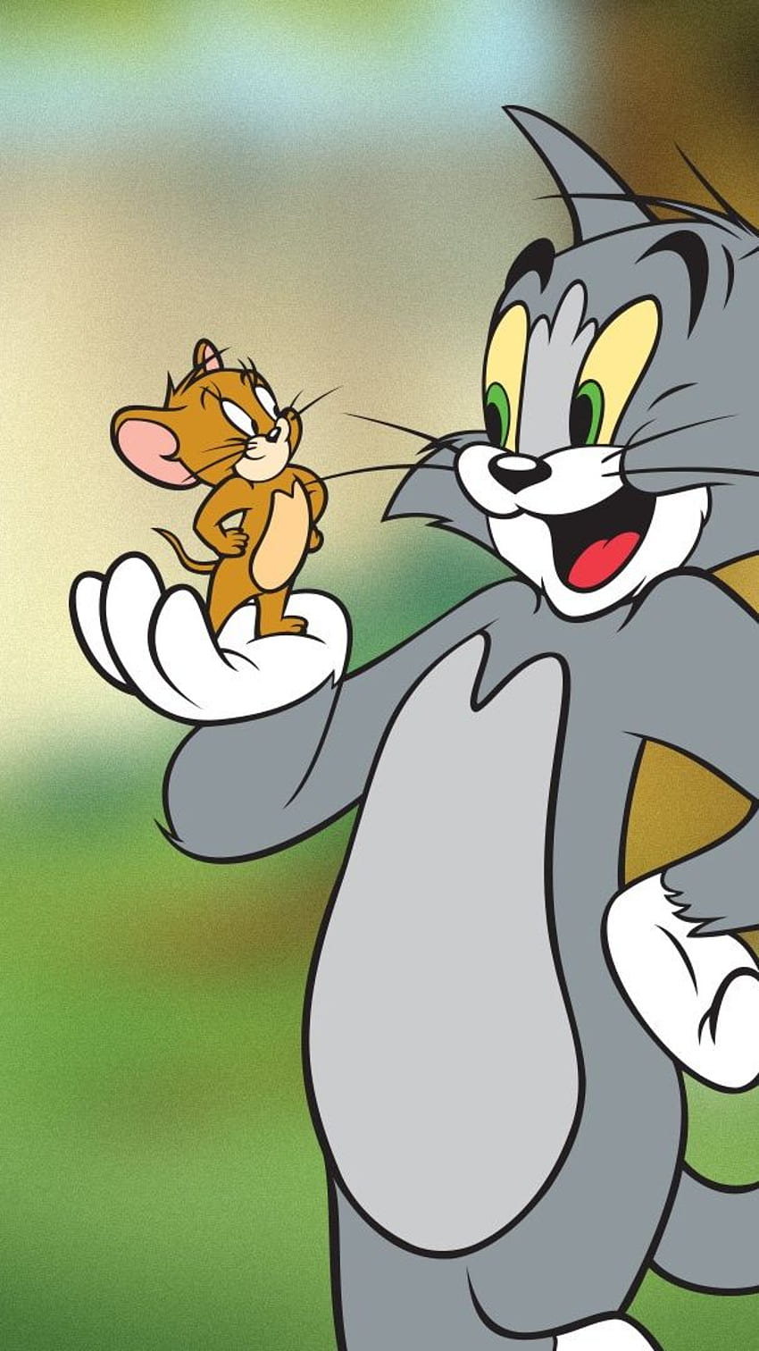 Ảnh nền Tom and Jerry đẹp giúp tạo điểm nhấn thú vị cho màn hình máy tính của bạn.